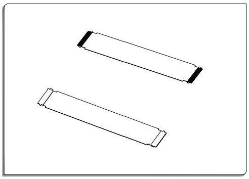 FFC軟排線 0.5mm Pitch 蝴蝶扣排線